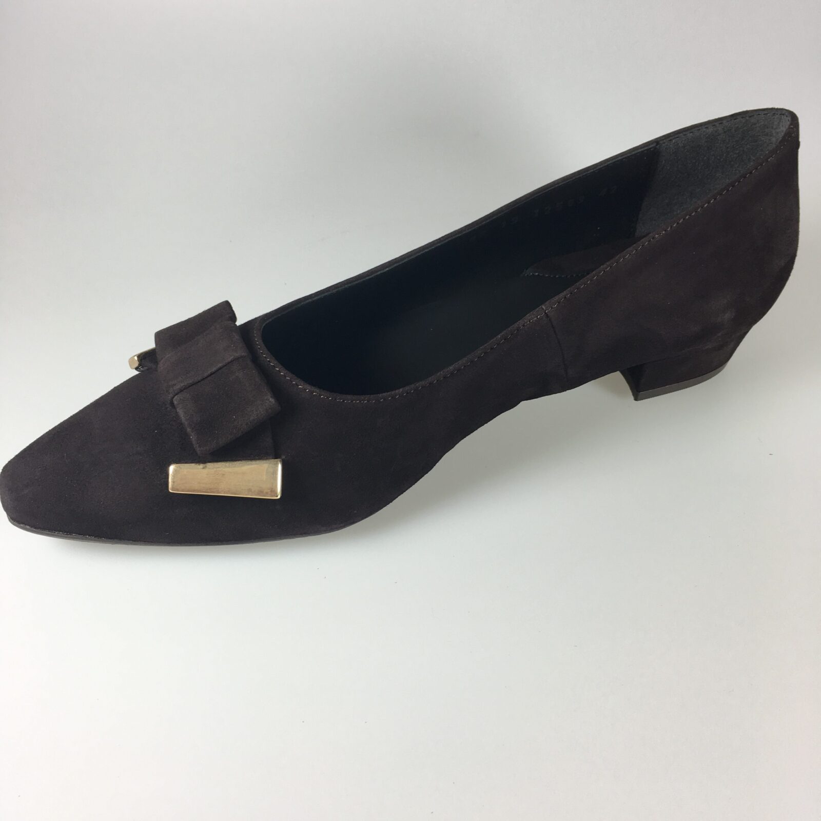 Betere Bruine elegante schoen met lage hak – GrandEleganza VN-73